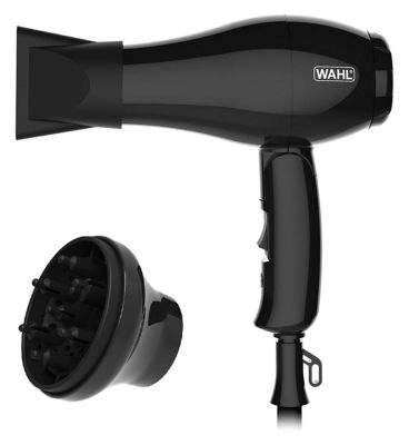 Wahl Hair Dryer Travel Black