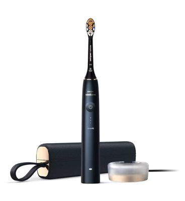 Philips Sonicare 9900 Prestige Power Toothbrush with SensieIQ - Midnight Blue HX9992/12 Dental Boots   