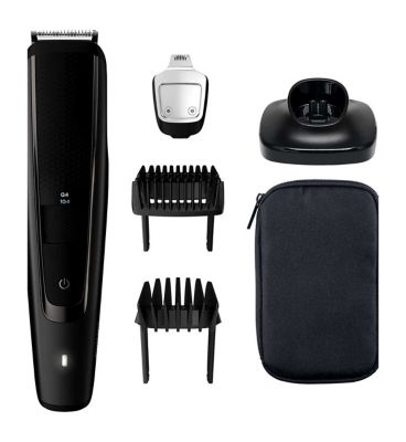 Philips Series 5000 Beard & Stubble Trimmer with 40 Length Settings & Precision Trimmer, BT5515/13