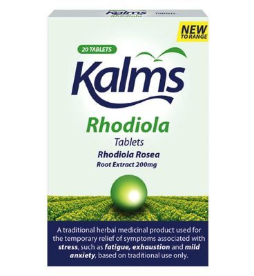 Kalms Rhodiola Tablets- 20 Tablets Sleep & Relaxation Boots   