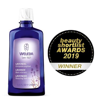 Weleda Lavender Bath Milk Vegan 200ml Make Up & Beauty Accessories Boots   