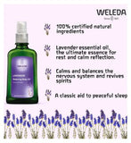 Weleda Lavender Body Oil Vegan 100ml Make Up & Beauty Accessories Boots   