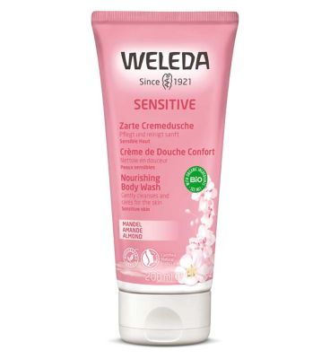 Weleda Almond Sensitive Creamy Bodywash 200ml Make Up & Beauty Accessories Boots   