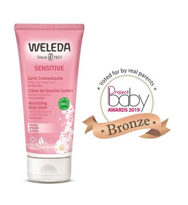 Weleda Almond Sensitive Creamy Bodywash 200ml Make Up & Beauty Accessories Boots   