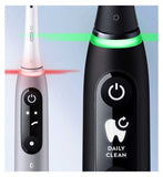 Oral-B iO6 Electric Toothbrush - Black Lava & Pink Sand Duo Pack Dental Boots   