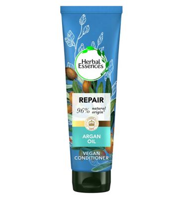 Herbal Essences Bio Renew Argan Oil Repairing Hair Conditioner For Dry Damaged Hair 275ml Haircare & Styling Boots   