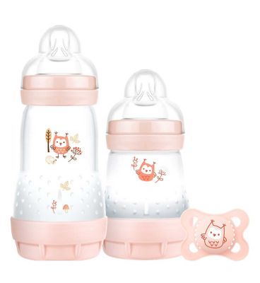 MAM Easy Start Anti Colic Colours of Nature Set - Blush Pink