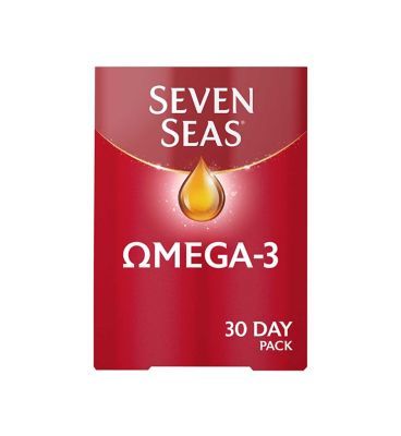 Seven Seas Omega-3 Fish Oil with Vitamin D 30 Capsules