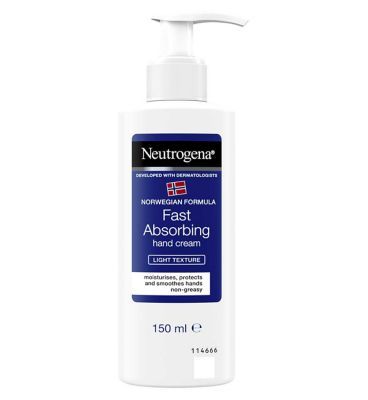 Neutrogena Norwegian Formula Fast Absorbing Hand Cream Light Texture 150ml Body Care Boots   