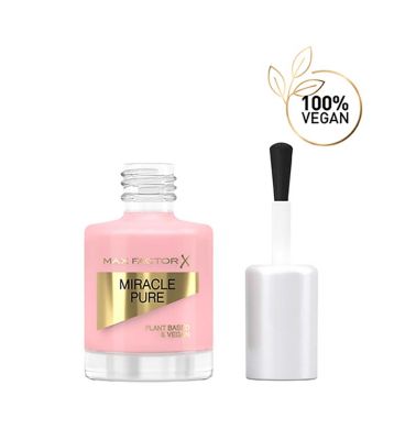 Max Factor Miracle Pure Nail Polish- Cherry Blossom Body Care Boots   