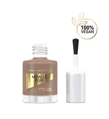 Max Factor Miracle Pure Nail Polish - Spiced Chai Body Care Boots   