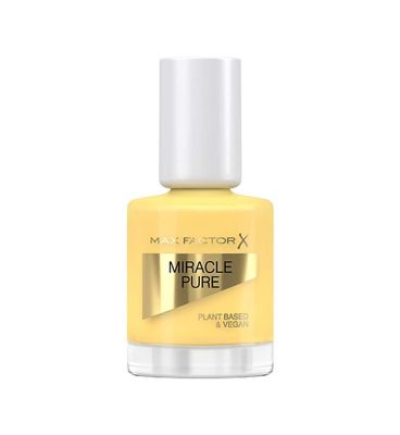 Max Factor Miracle Pure Nail Polish - Lemon Tea Body Care Boots   