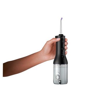 Philips Sonicare Cordless Power Flosser 3000 Oral Irrigator, Black, HX3806/33 Dental Boots   