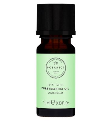 Botanics Aromatherapy Fresh Mind Pure Peppermint Essential Oil 10ml GOODS Boots   