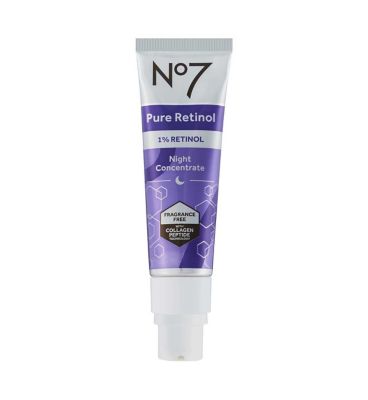 No7 Pure Retinol 1% Retinol Night Concentrate 30ml Beauty & Personal Care Boots   