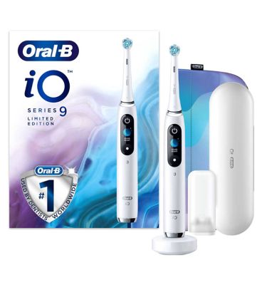 Oral-B Limited Edition iO9 - White Electric Toothbrush