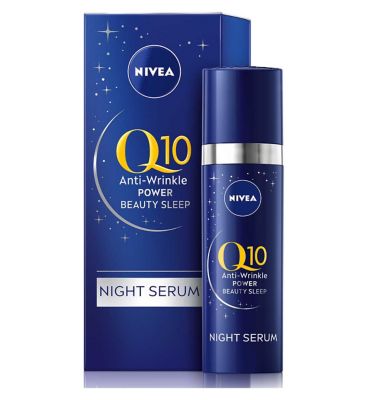 NIVEA Q10 Anti-Wrinkle Power Ultra Recovery Night Serum 30ml GOODS Boots   