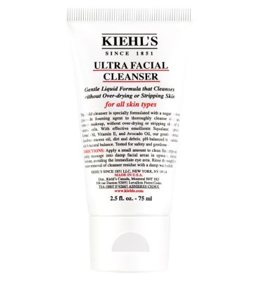 Kiehl's Ultra Facial Cleanser 75ml Suncare & Travel Boots   