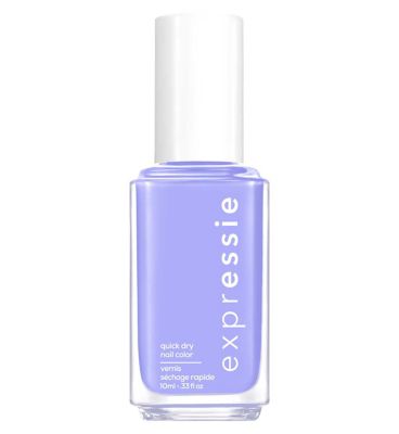 Essie expressie 430 Sk8 with Destiny, Bright Lilac Colour, Quick Dry Nail Polish 10 ml GOODS Boots   