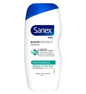 Sanex BiomeProtect Moisturising Shower Gel 50ml Suncare & Travel Boots   