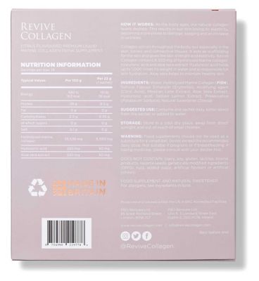 REVIVE COLLAGEN ORIGINAL, 8,500MG, 14 X 22G SACHETS Vitamins, Minerals & Supplements Boots   