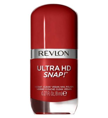 Revlon Ultra HD Snap Nail Polish Red And Real Body Care Boots   