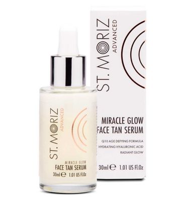 St Moriz Advanced Miracle Glow Face Tan Serum 30ml Suncare & Travel Boots   