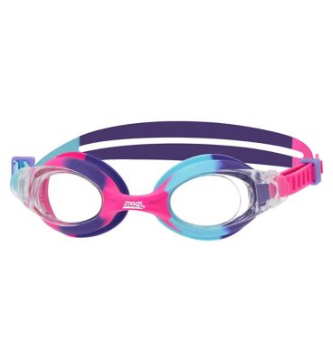 Zoggs Little Bondi Goggles Aqua/Pink/Purple Up To 6 Years Suncare & Travel Boots   