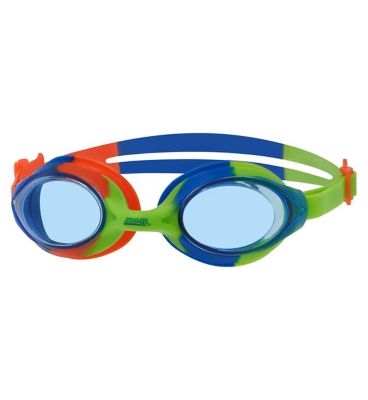 Zoggs Bondi Junior Goggles Green/Blue/Orange 6-14 Years Suncare & Travel Boots   