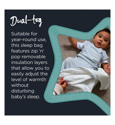 Tommee Tippee All-Season Baby Sleep Bag, The Original Grobag - Dual-Tog, 18-36m Toys & Kid's Zone Boots   