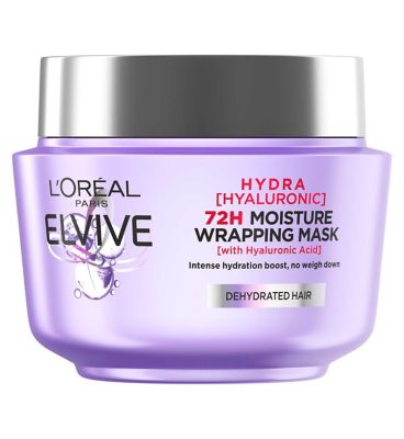 L'Oreal Paris Elvive Hydra Hyaluronic Hair Mask with Hyaluronic Acid for Dry Hair 300ml