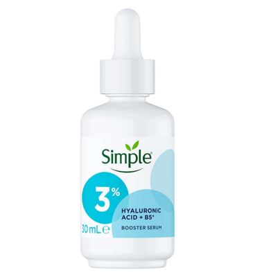 Simple Booster Serum 3% Hyaluronic Acid & B5 30 ML Body Care Boots   