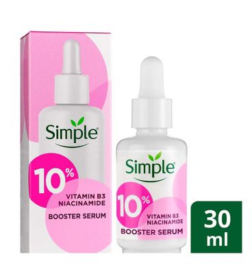 Simple Booster Serum 10% Niacinamide (Vitamin B3) 30 ML Body Care Boots   