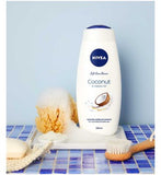 NIVEA Caring Shower Cream Coconut & Jojoba Oil 500ml Bathroom Boots   