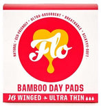 FLO Bamboo Day Pads (16 pads) Women's Toiletries Boots   