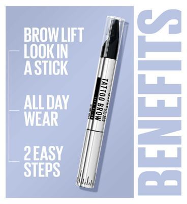 Maybelline Tattoo Brow Lift Stick, Lift, Tint & Sculpt Brows, All day wear Miscellaneous Boots   