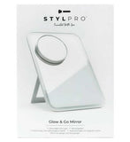 STYLPRO GO AND GLOW LED Travel Mirror Make Up & Beauty Accessories Boots   