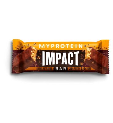 My Protein Impact Bar Caramel Nut Flavour 64g Sports, Energy & Wellness Drinks Boots   