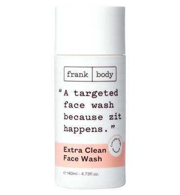 Frank Body Everyday extra clean face wash 30g Bathroom Boots   