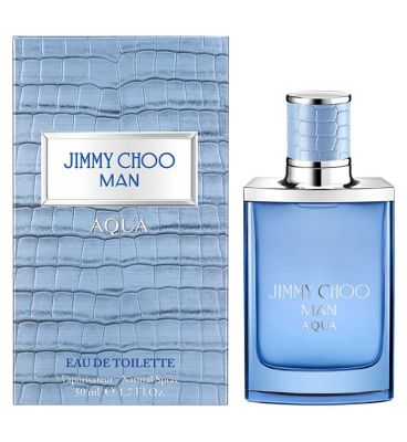 Jimmy Choo Man Aqua Eau de Toilette 50ml Perfumes, Aftershaves & Gift Sets Boots   