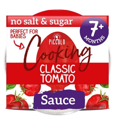 Piccolo Tomato & Basil Pasta Sauce 120g Baby Accessories & Cleaning Boots   