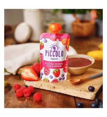 Piccolo Blushing Berries 100g Baby Accessories & Cleaning Boots   