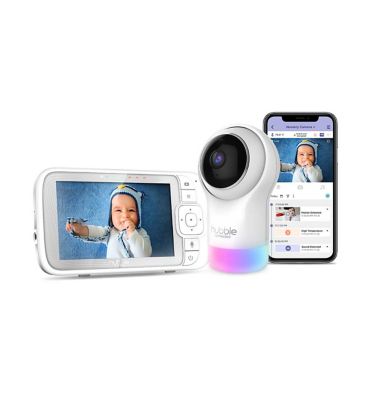 Hubble Nursery Pal Glow 5 inch Baby Monitor