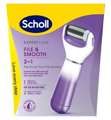 Scholl 2-in-1 Electronic Foot File System - McGrocer