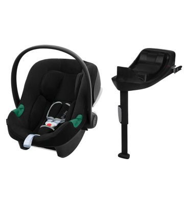 Cybex Aton B2 & Base One (iSize Infant Carrier & Base) - Volcano Black Miscellaneous Boots   