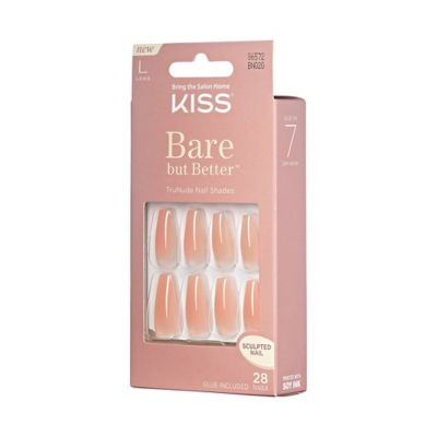 Kiss Bare But Better Nails Nude Drama GOODS Boots   