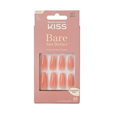 Kiss Bare But Better Nails Nude Glow