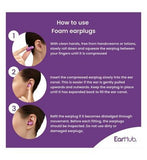 EarHub Soft Foam Earplugs 10 Pairs First Aid Boots   