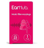 EarHub Music Filter Earplugs 1 Pair First Aid Boots   