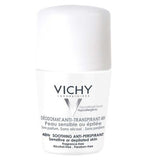 Vichy 48HR Soothing Roll-On Anti-Perspirant for sensitive skin 50ml Deodorants Boots   